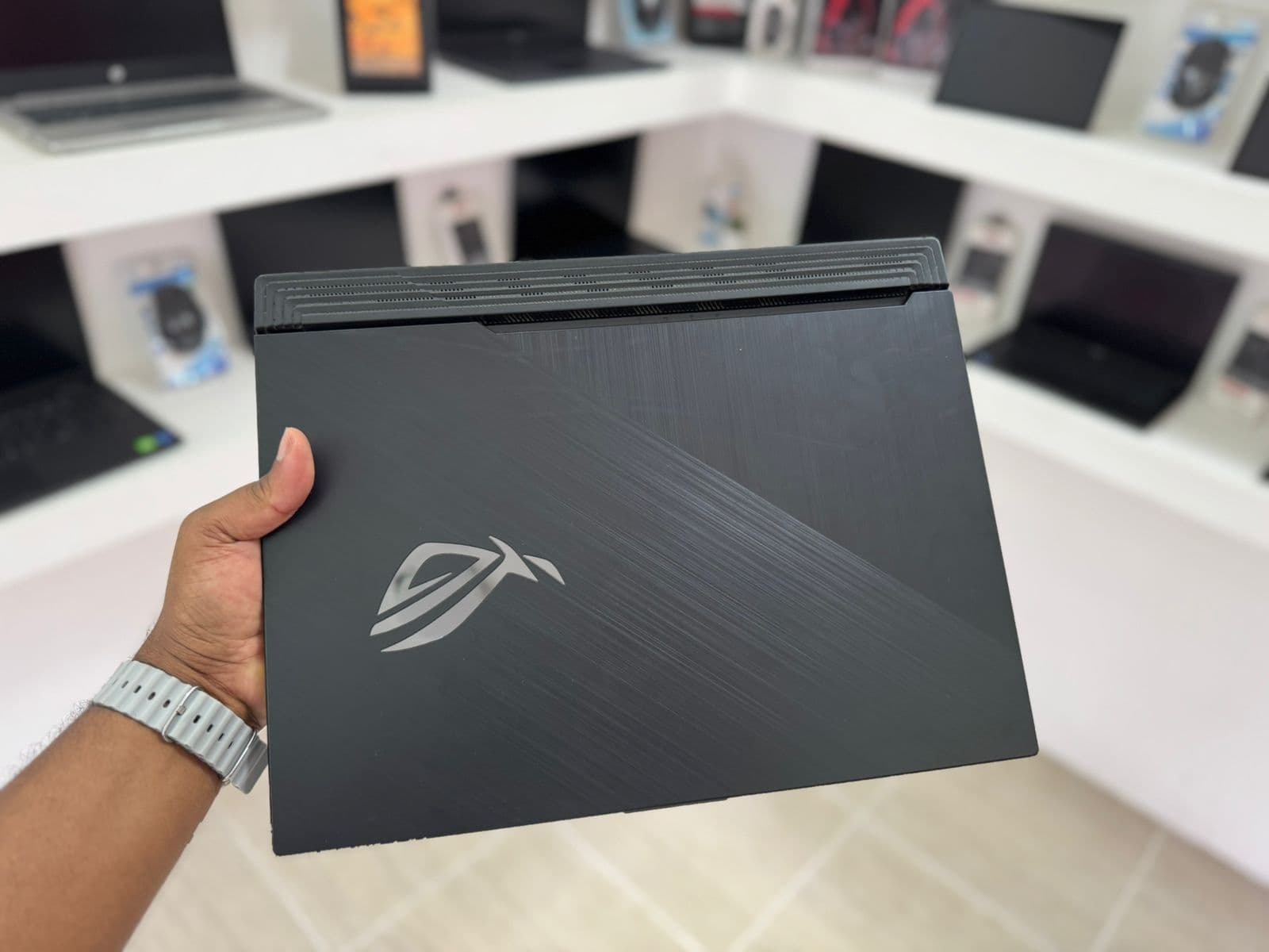 Laptops en exhibición